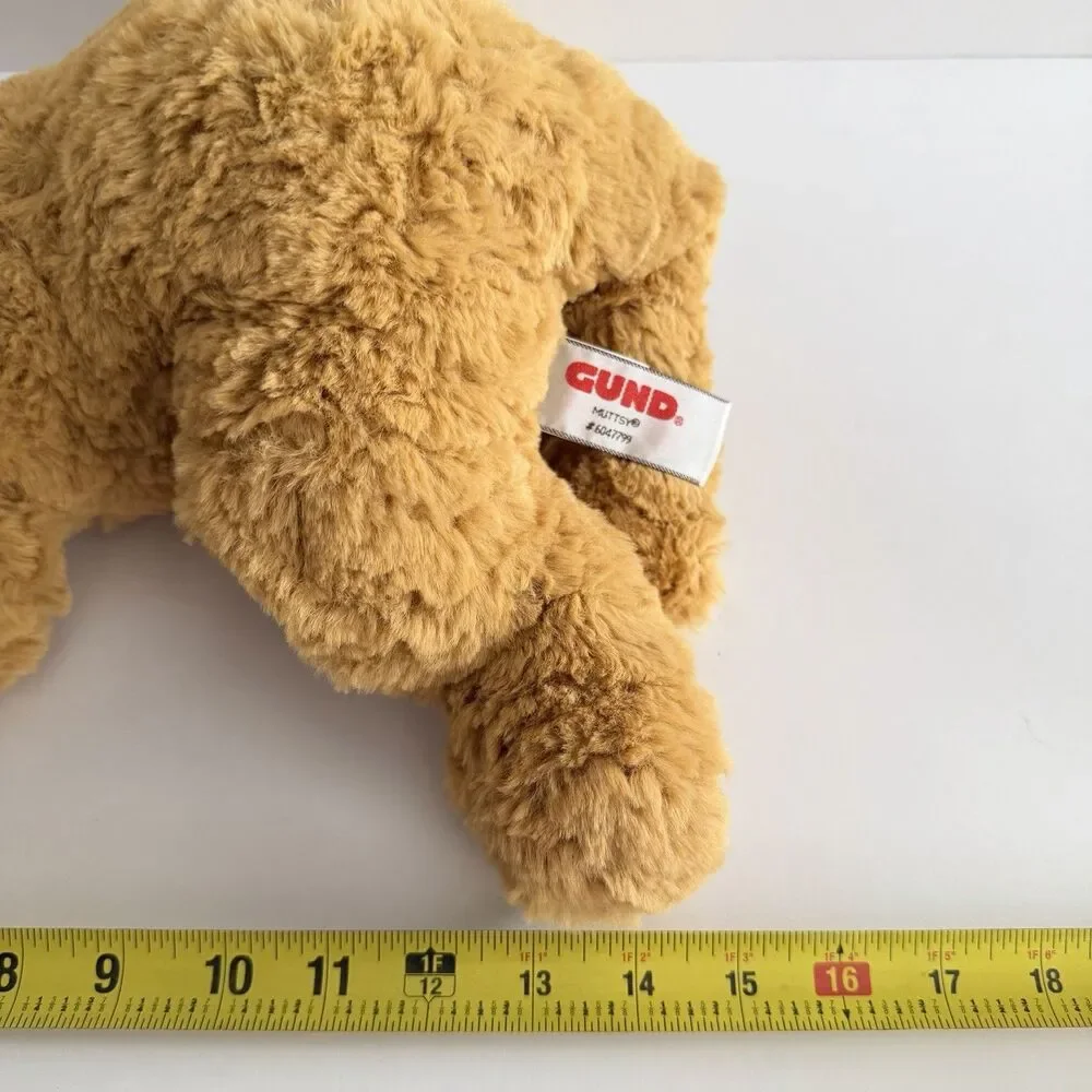 GUND Muttsy Plush Dog 15” Golden Retriever Puppy 2024 Stuffed Animal 604779
